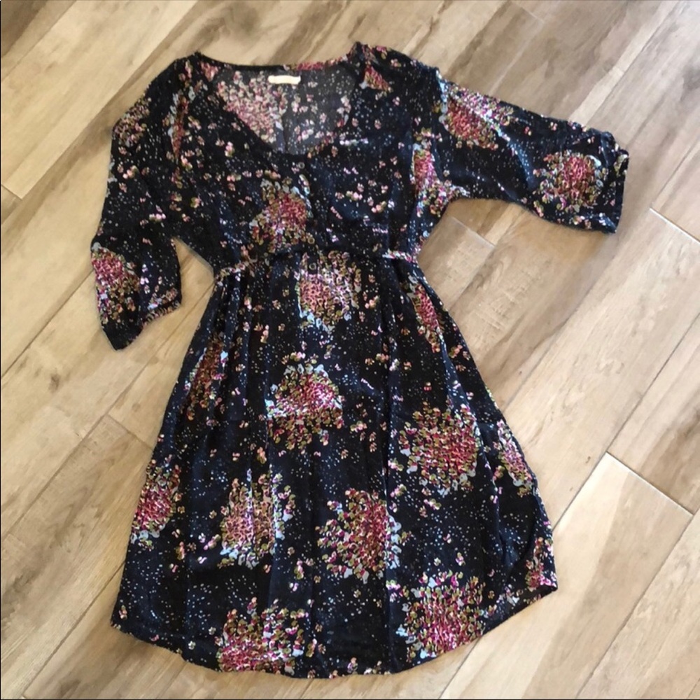 Tulle Empire Waist tie dress